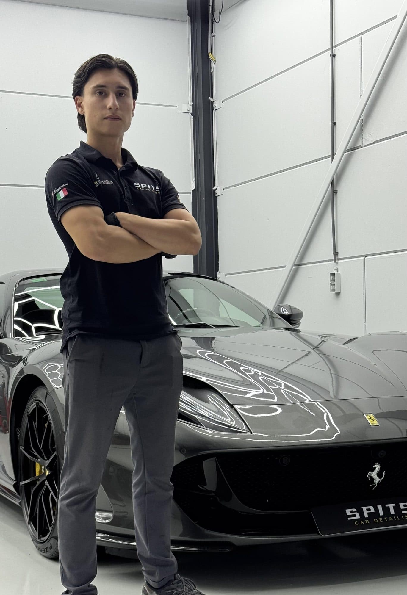 Roano Millan, oprichter van Spits Car Detailing